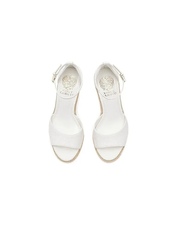 Босоножки на танкетке Felyn Espadrille Wedge Vince Camuto — изображение 2 из 4, белый