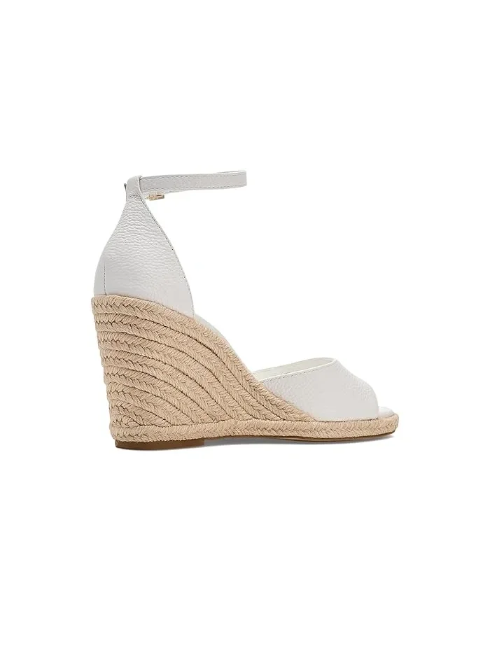 Босоножки на танкетке Felyn Espadrille Wedge Vince Camuto — изображение 3 из 4, белый