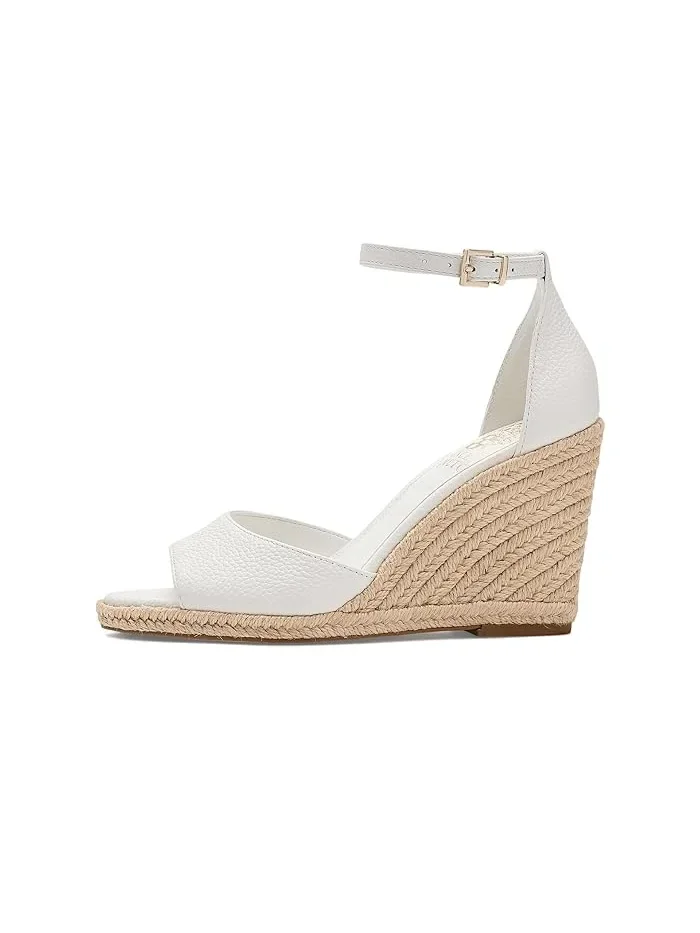 Босоножки на танкетке Felyn Espadrille Wedge Vince Camuto — изображение 4 из 4, белый