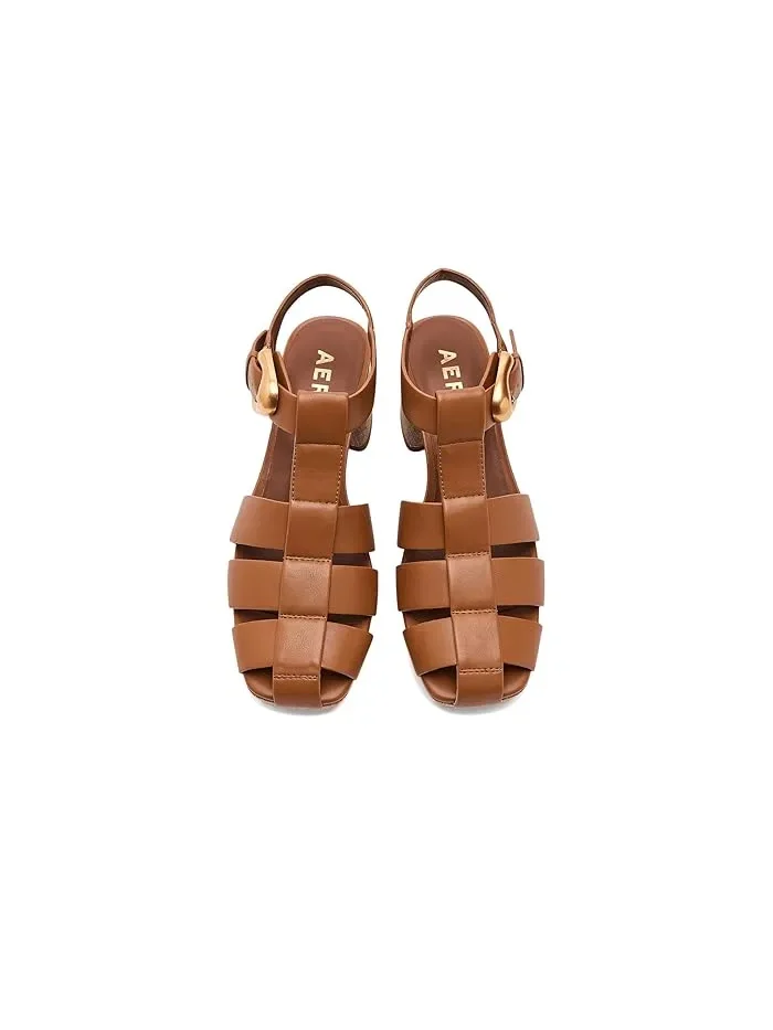 Босоножки на каблуке Soave Aerosoles — изображение 2 из 4, бежевый