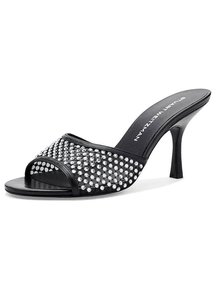 Босоножки с пайетками Bareitall Shine Stuart Weitzman