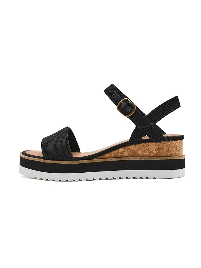 Босоножки на платформе Temay Lucky Brand — изображение 4 из 4, черный