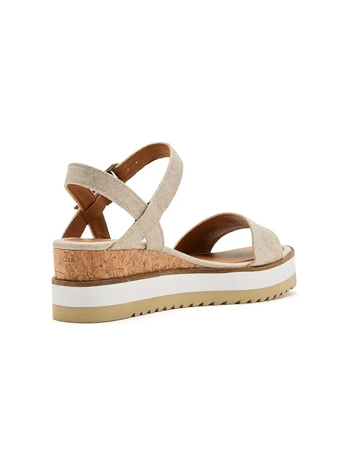 Босоножки на платформе Temay Lucky Brand — изображение 3 из 4, натуральный / платиновый
