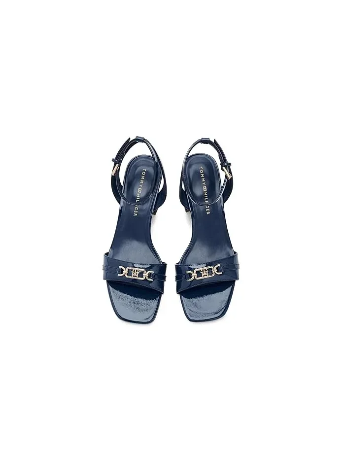 Босоножки на каблуке Raneen Tommy Hilfiger — изображение 2 из 4, темный синий