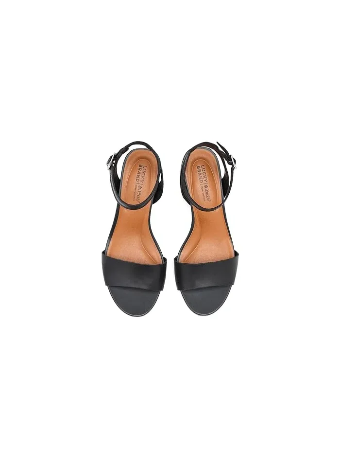 Босоножки на танкетке Lynda Lucky Brand — изображение 2 из 4, черный