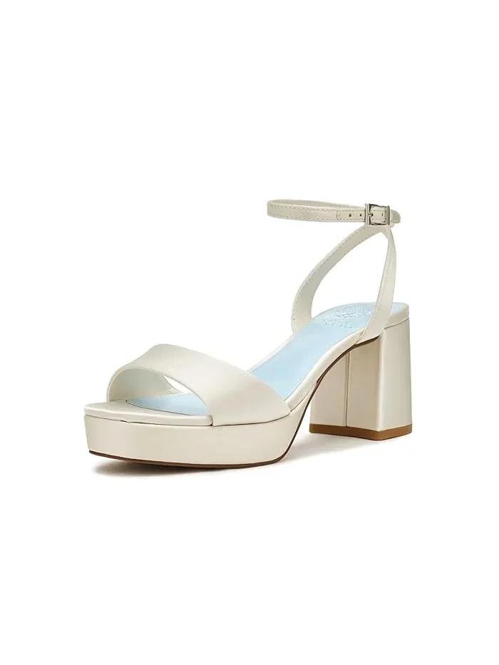 Босоножки на платформе Pendreya Vince Camuto — изображение 1 из 4, молочный