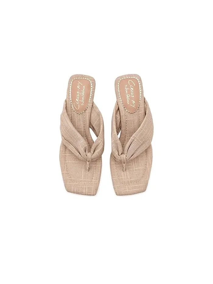 Босоножки на каблуке Colette Circus NY by Sam Edelman — изображение 2 из 4, натуральный золотистый