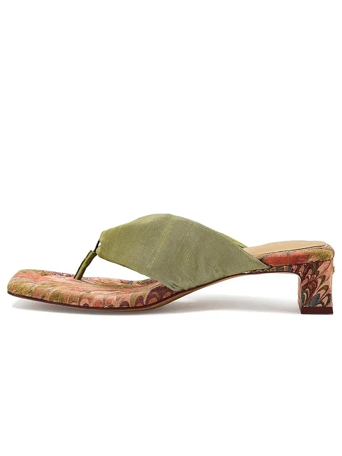 Босоножки на каблуке Colette Circus NY by Sam Edelman — изображение 4 из 4, зеленый