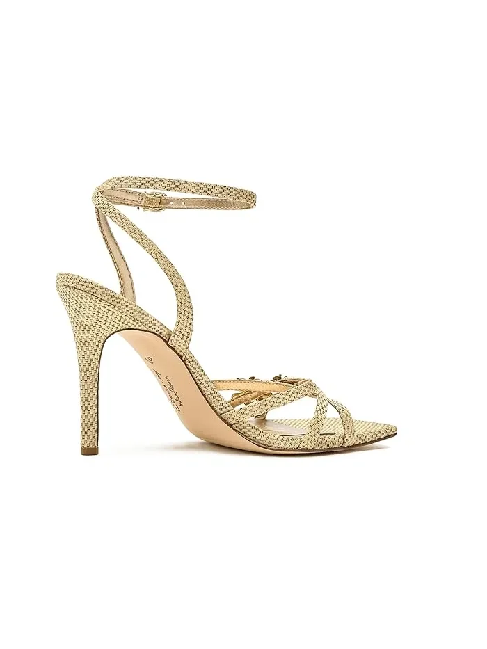 Босоножки на каблуке Bria Flora Circus NY by Sam Edelman — изображение 3 из 4, натуральный