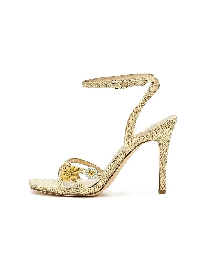 Босоножки на каблуке Bria Flora Circus NY by Sam Edelman — изображение 4 из 4, натуральный
