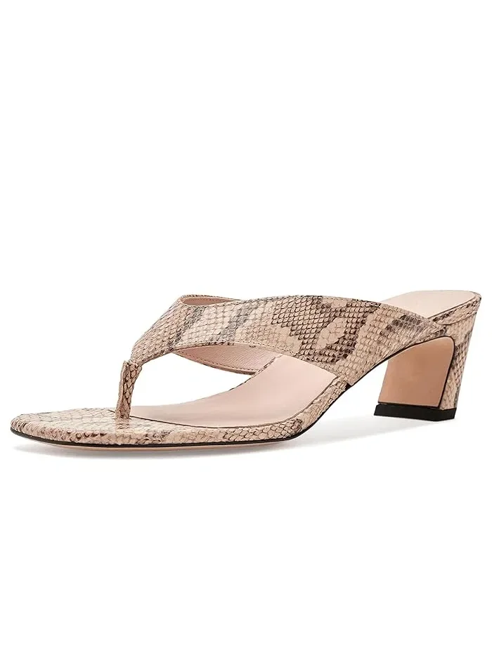 Босоножки на каблуке Stassi Thong 50 Stuart Weitzman