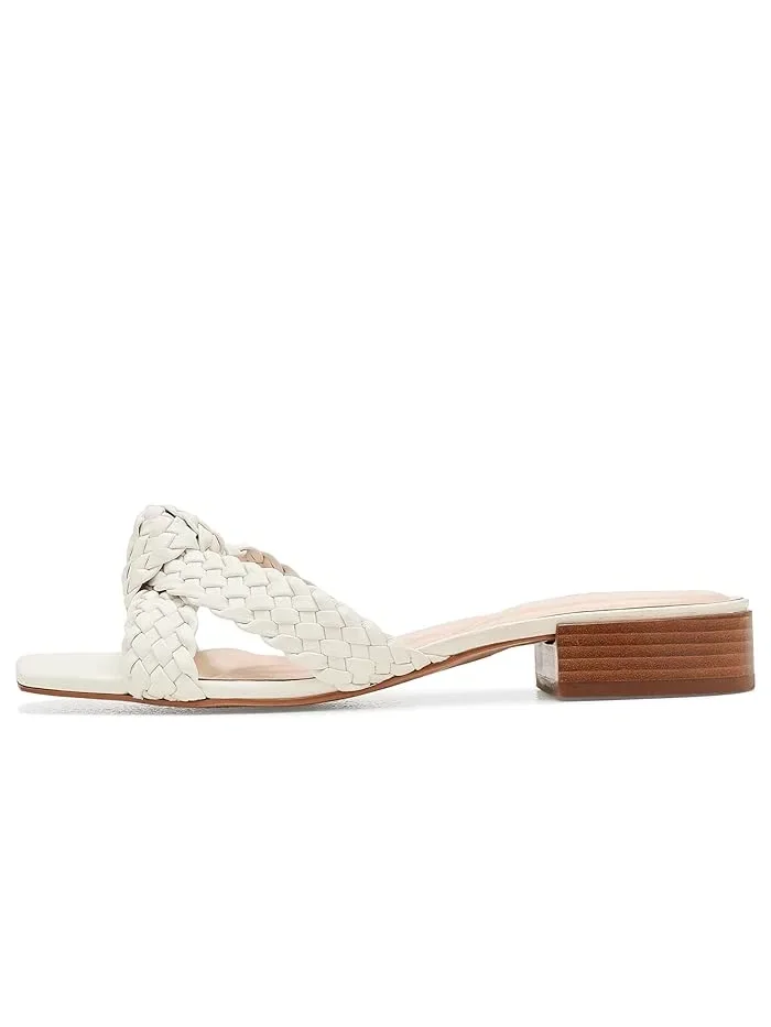 Босоножки на каблуке Lacees Dune London — изображение 4 из 4, белый