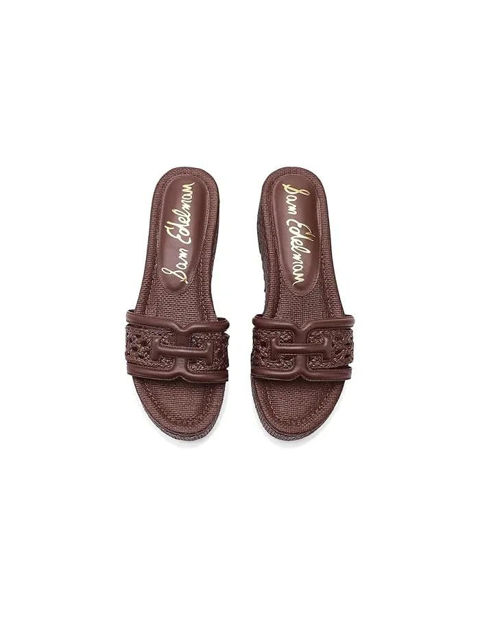 Босоножки на платформе Pauleena Weave Sam Edelman — изображение 2 из 4, коричневый