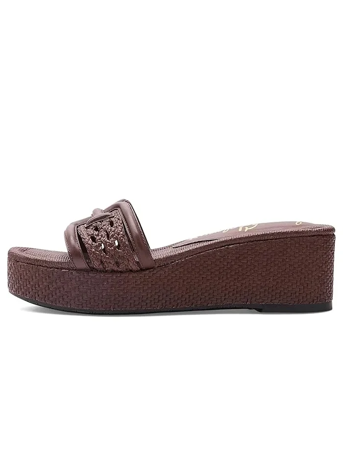 Босоножки на платформе Pauleena Weave Sam Edelman — изображение 4 из 4, коричневый