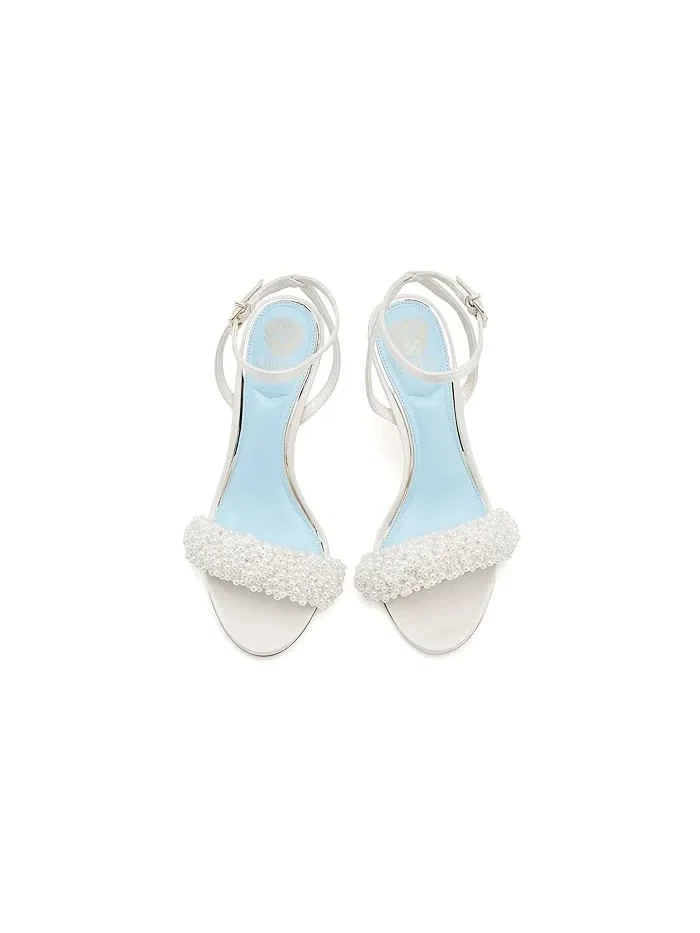 Туфли-лодочки с бисером Arleem Vince Camuto — изображение 2 из 4, молочный