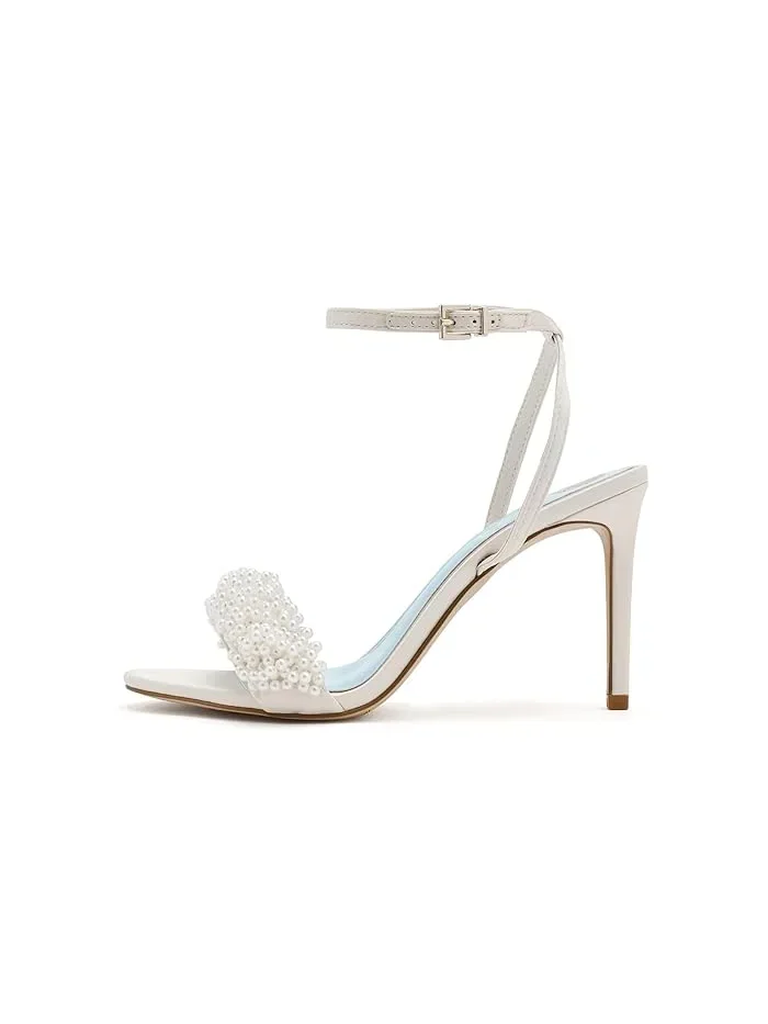 Туфли-лодочки с бисером Arleem Vince Camuto — изображение 4 из 4, молочный