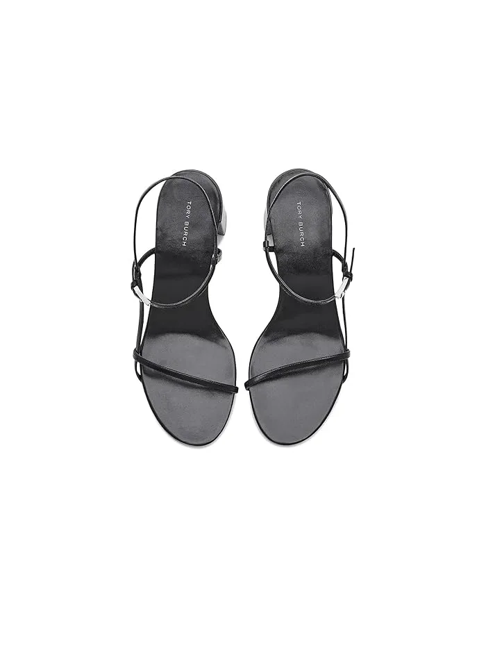 Туфли на каблуке 38mm Gigi Heel Sandals Tory Burch — изображение 2 из 4, черный