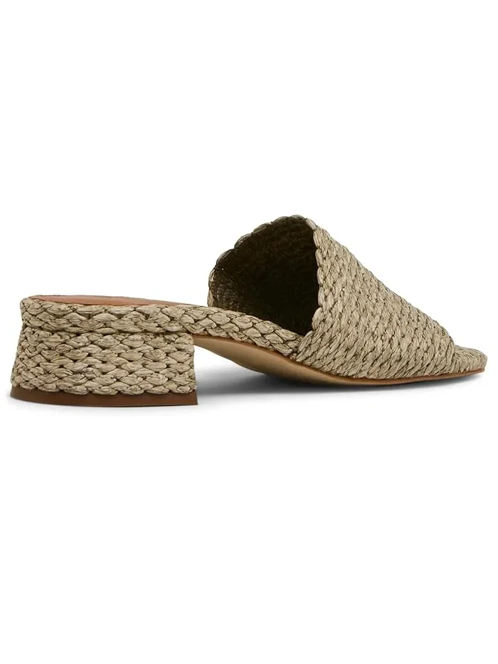 Босоножки на каблуке Montgomery Steve Madden — изображение 3 из 4, оливковый
