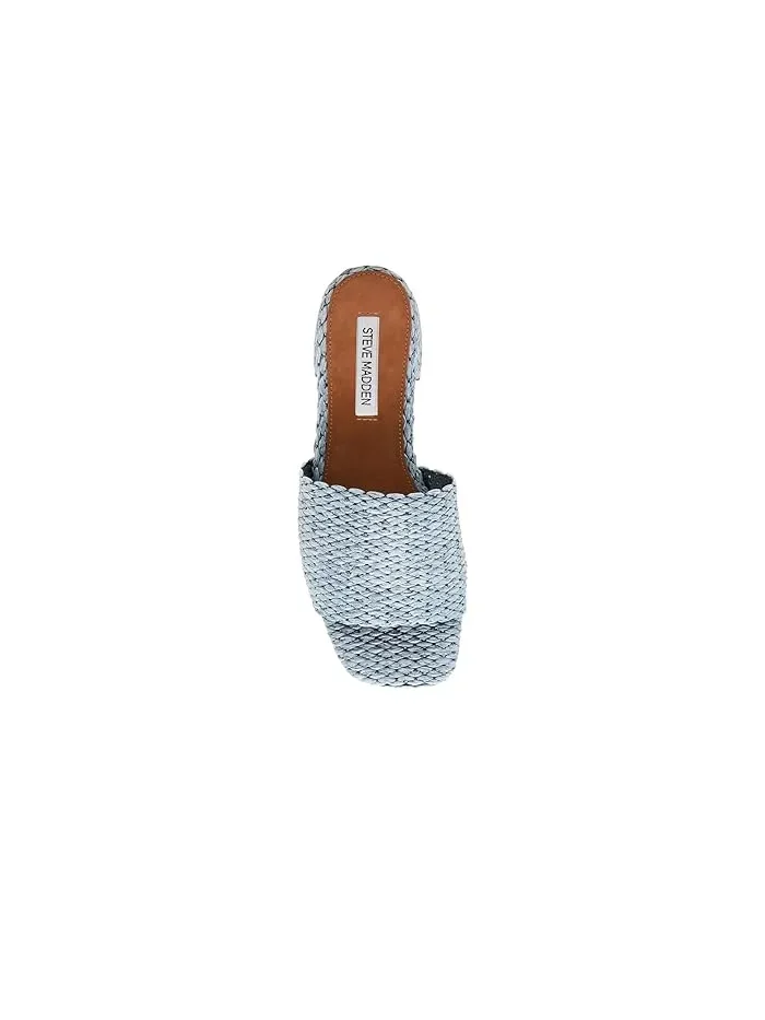 Босоножки на каблуке Montgomery Steve Madden — изображение 2 из 4, синий