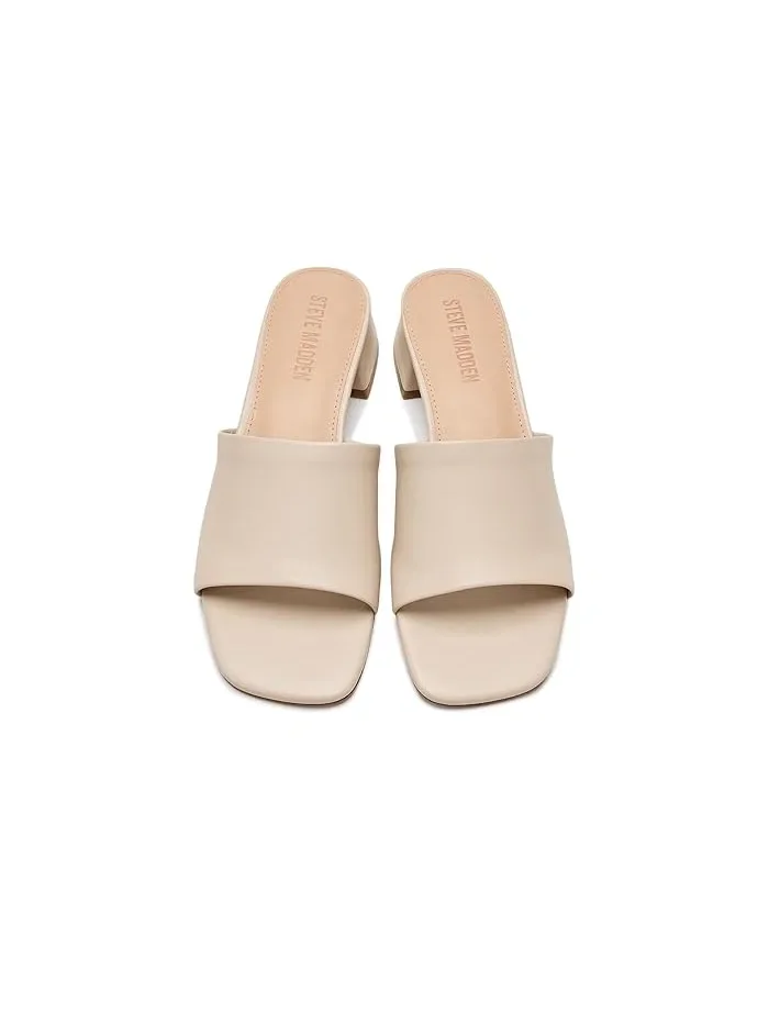 Босоножки квадратный носок Montgomery Steve Madden — изображение 2 из 4, белый