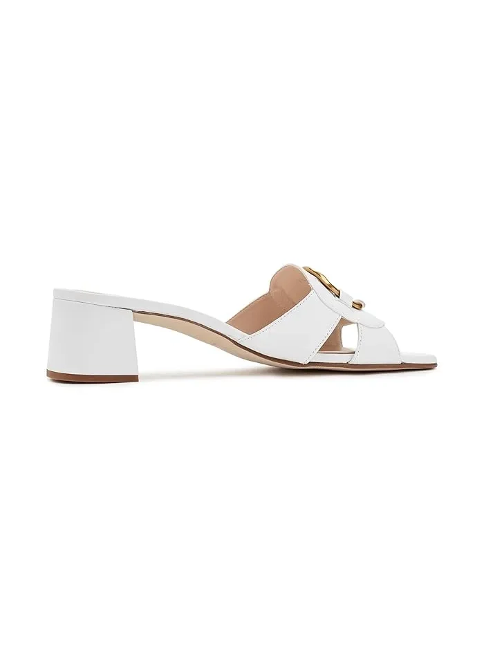 Босоножки на каблуке Regal French Sole — изображение 3 из 4, белый