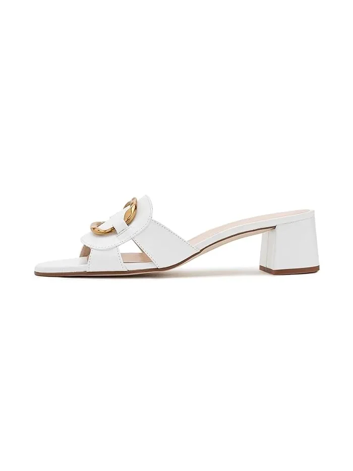 Босоножки на каблуке Regal French Sole — изображение 4 из 4, белый