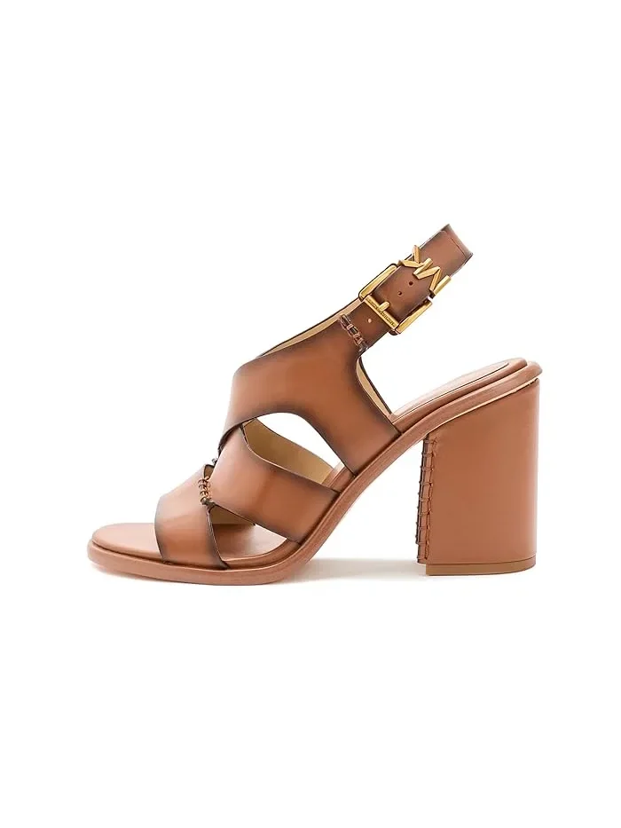 Босоножки на каблуке Raven MICHAEL Michael Kors — изображение 4 из 4, коричневый