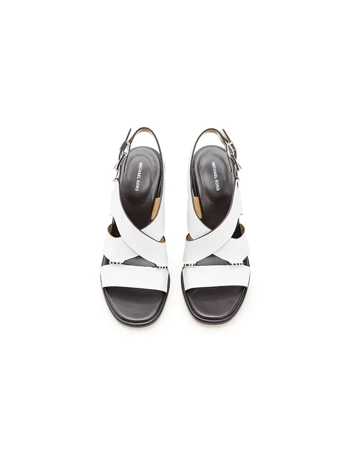 Босоножки на каблуке Raven MICHAEL Michael Kors — изображение 2 из 4, белый
