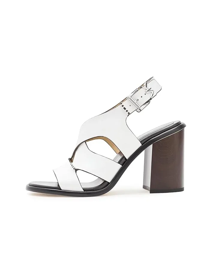 Босоножки на каблуке Raven MICHAEL Michael Kors — изображение 4 из 4, белый