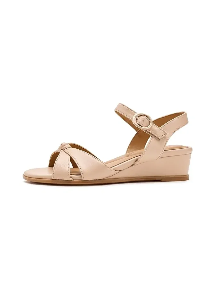 Босоножки на каблуке Summer Sofft — изображение 4 из 4, бежевый