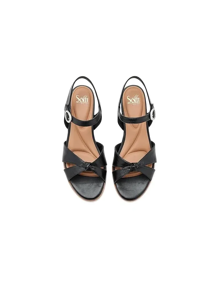 Босоножки на танкетке Summer Sofft — изображение 2 из 4, черный