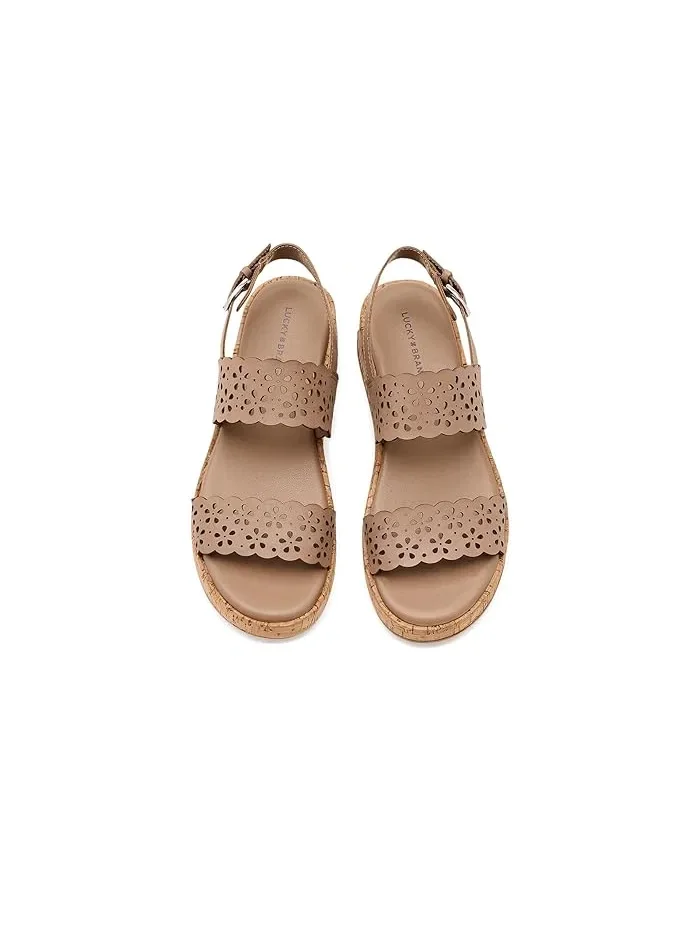Туфли на платформе Elsie Wedge Lucky Brand — изображение 2 из 4, боровик