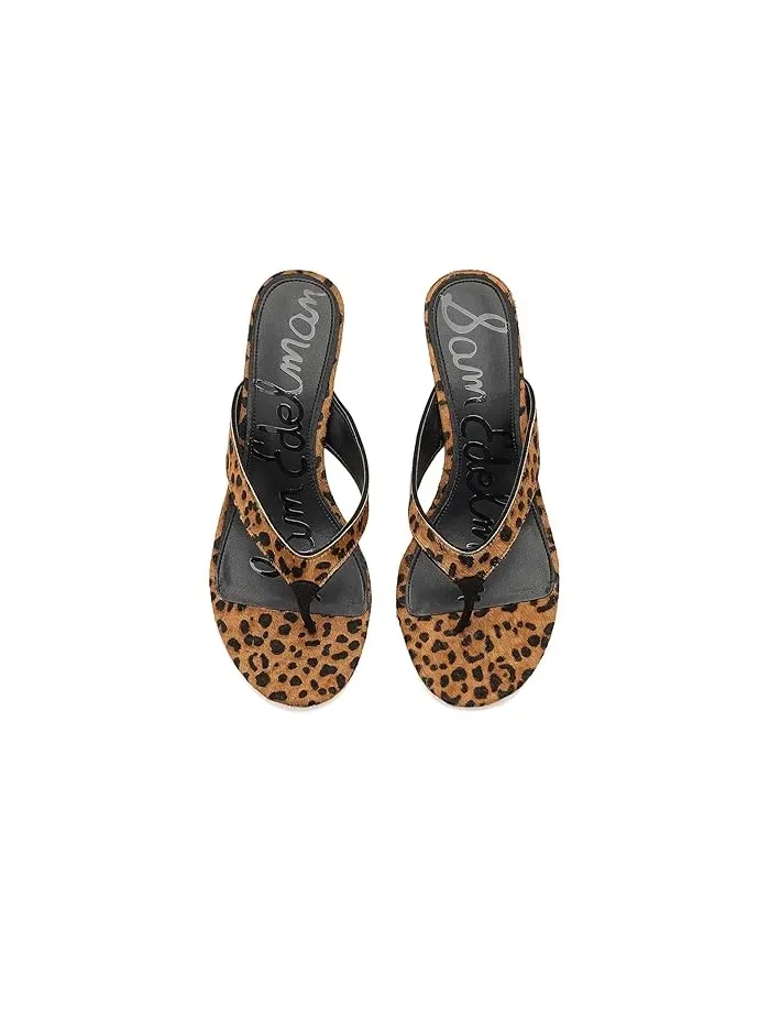 Босоножки на каблуке Amie Sam Edelman — изображение 2 из 4, бежевый