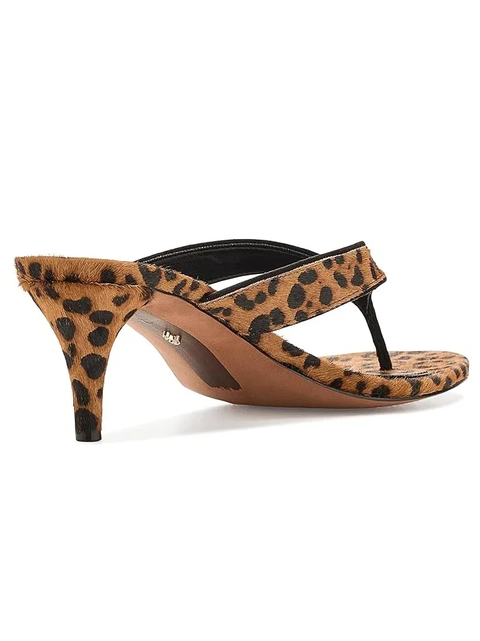 Босоножки на каблуке Amie Sam Edelman — изображение 3 из 4, бежевый