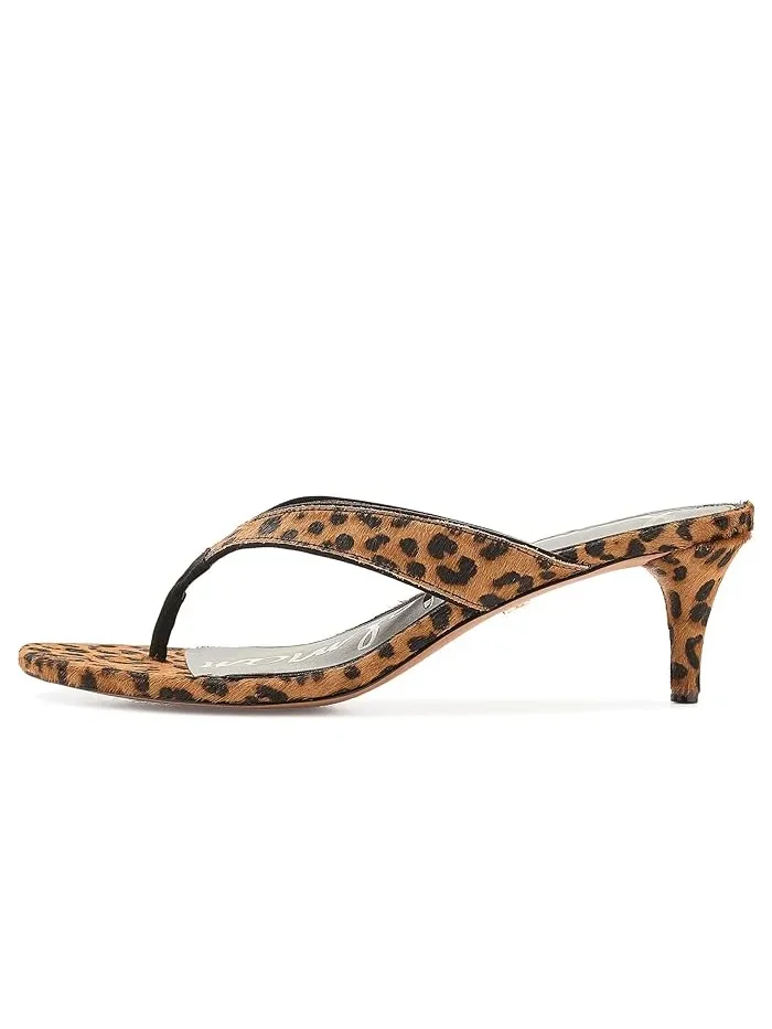 Босоножки на каблуке Amie Sam Edelman — изображение 4 из 4, бежевый