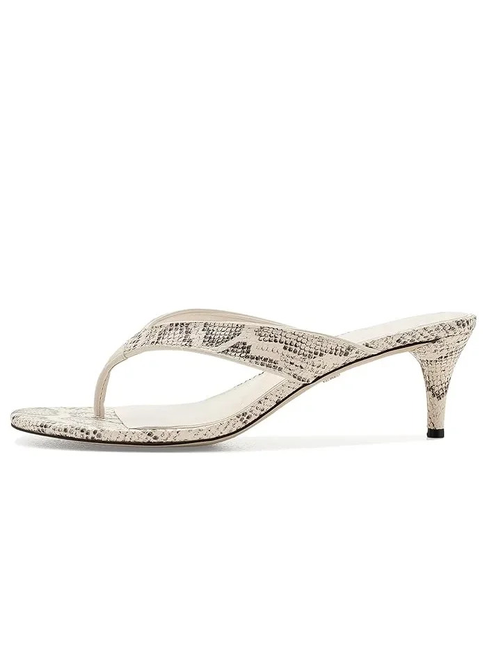 Босоножки на каблуке Amie Sam Edelman — изображение 4 из 4, белый