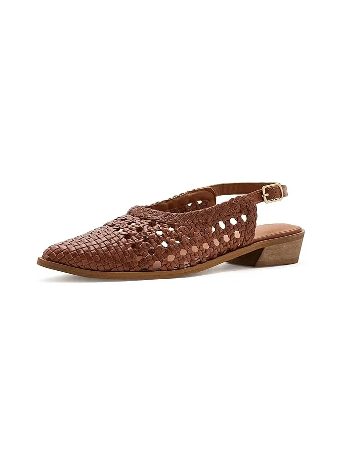 Босоножки с открытым мысом Roxanne Seychelles — изображение 1 из 4, бежевый