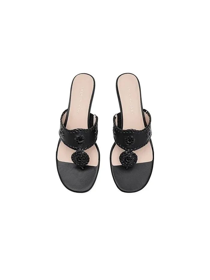 Босоножки с каблуком Jacks Kitten Heel Jack Rogers — изображение 2 из 4, черный