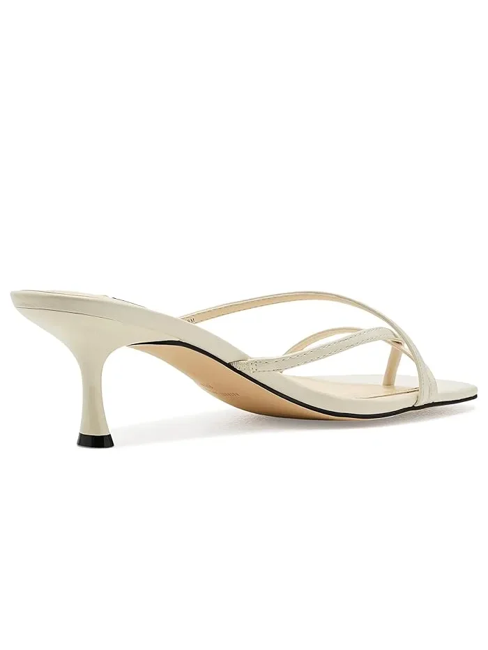 Босоножки на каблуке Anirey Nine West — изображение 3 из 4, бежевый
