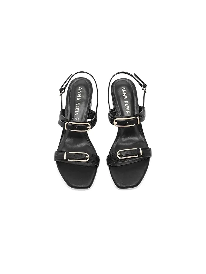 Босоножки на каблуке Merida Anne Klein — изображение 2 из 4, черный