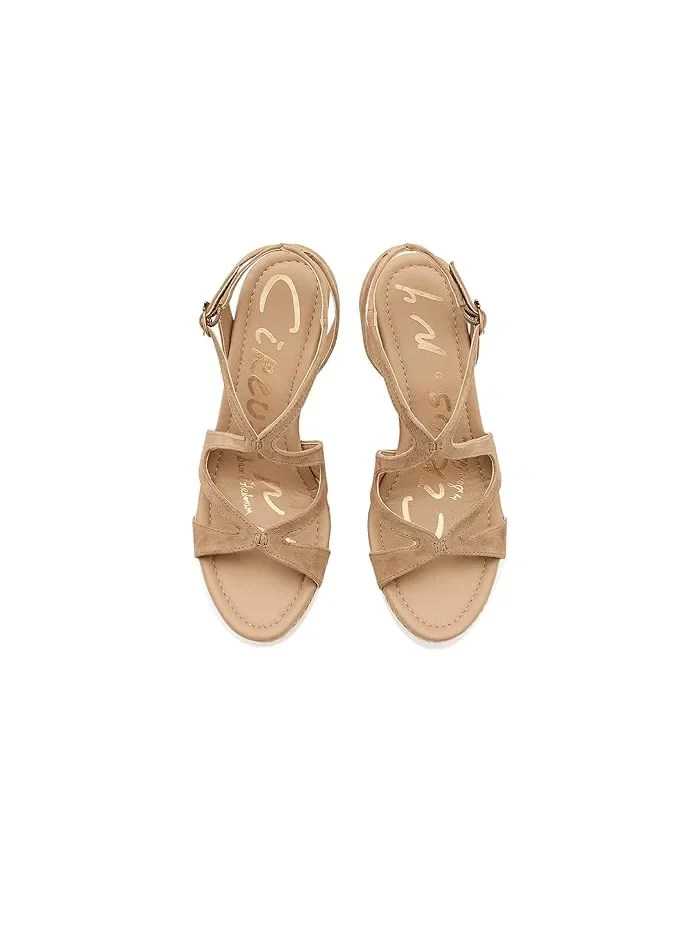 Босоножки на каблуке Trina Circus NY by Sam Edelman, Honeyed Oak — изображение 2 из 4, желтый