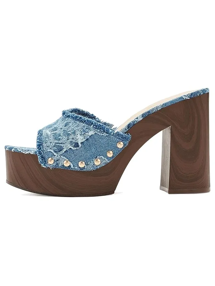 Босоножки на платформе Cezia Jessica Simpson — изображение 4 из 4, синий