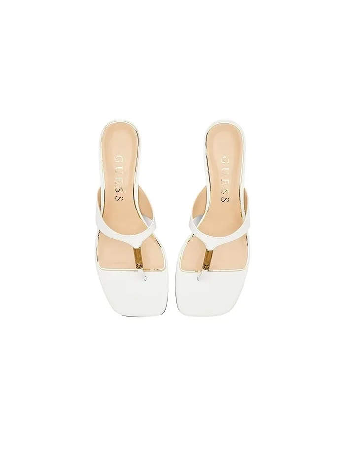 Босоножки на каблуке Yaiza GUESS — изображение 2 из 4, белый