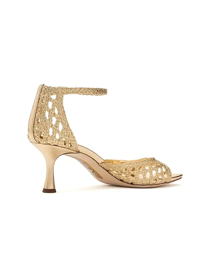 Туфли на каблуке Peyton Sam Edelman — изображение 3 из 4, золотистый