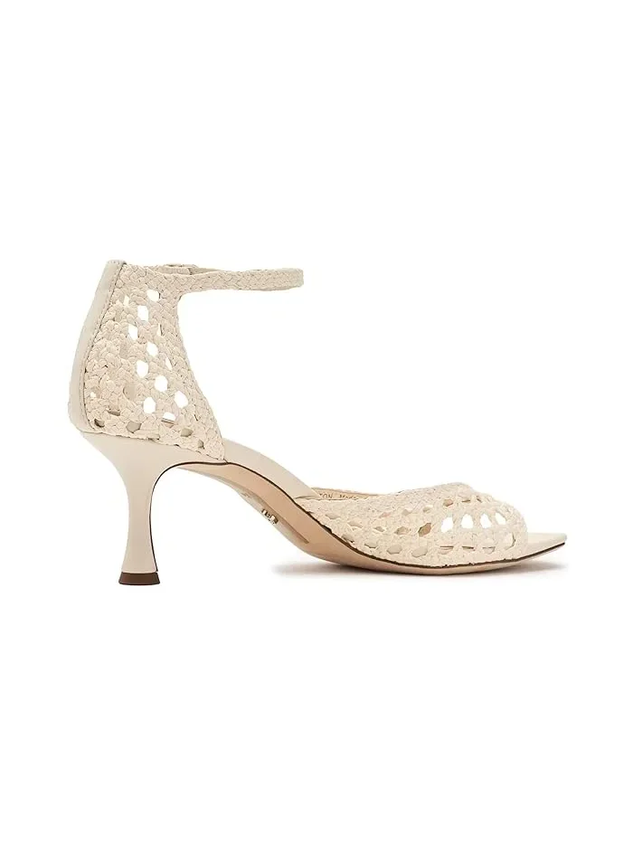 Босоножки на каблуке Peyton Sam Edelman — изображение 3 из 4, слоновая кость