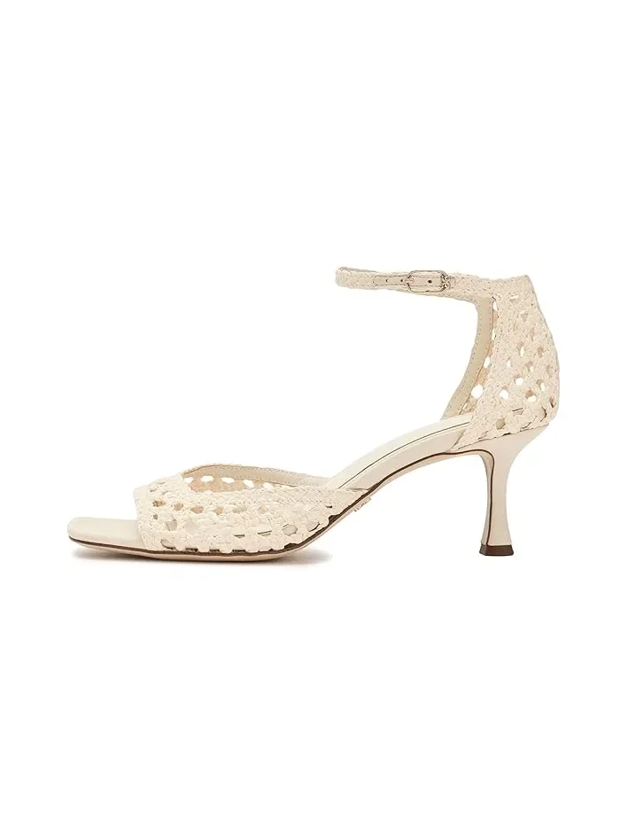 Босоножки на каблуке Peyton Sam Edelman — изображение 4 из 4, слоновая кость