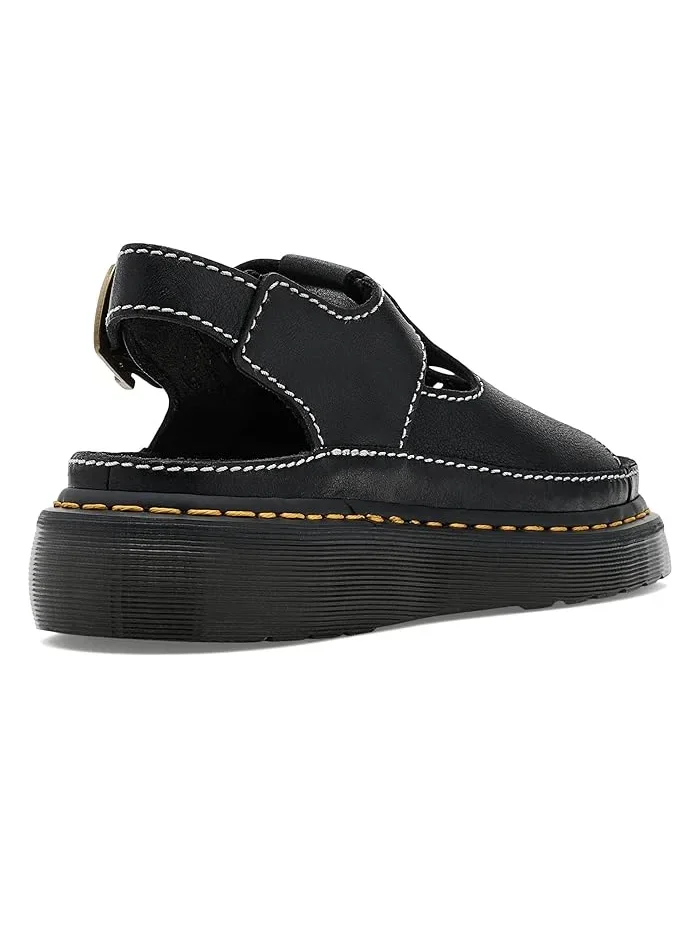 Босоножки на каблуке с цветочным вырезом Dunnet Flower Dr. Martens — изображение 3 из 4, черный