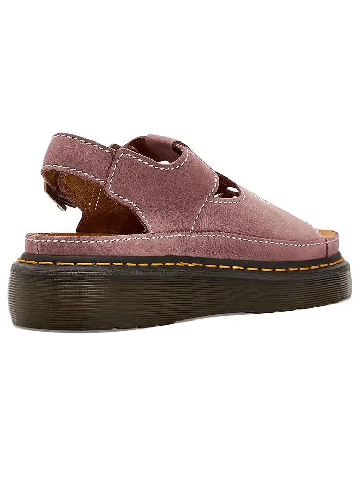 Босоножки на каблуке с цветочным вырезом Dunnet Flower Dr. Martens — изображение 3 из 4, розовый