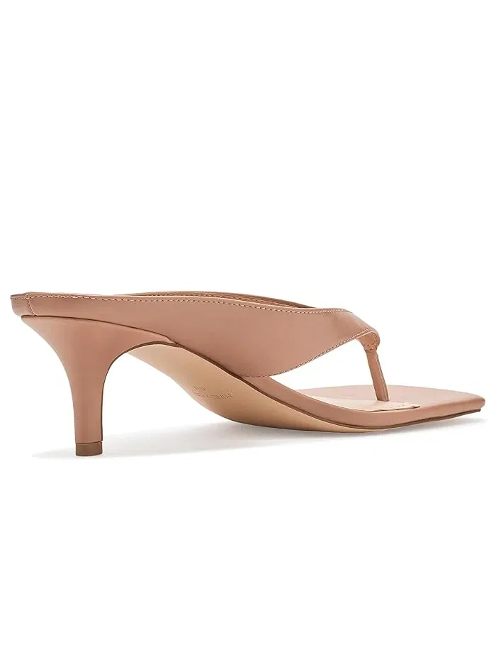 Босоножки на каблуке Olanna Nine West — изображение 3 из 4, натуральный