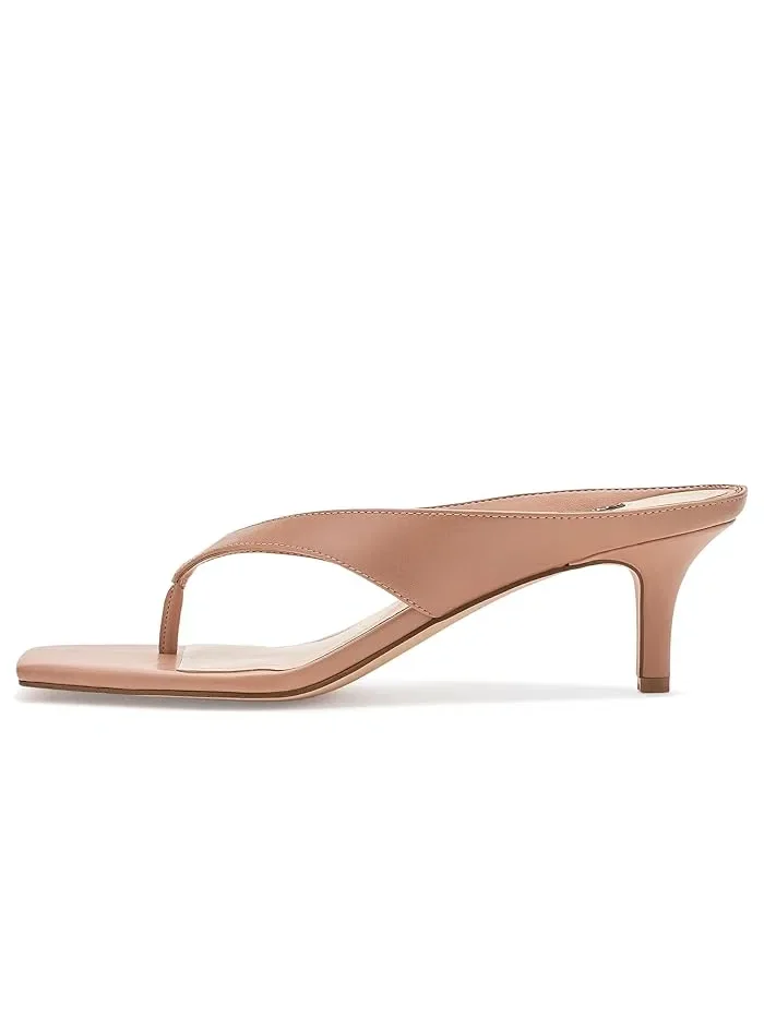 Босоножки на каблуке Olanna Nine West — изображение 4 из 4, натуральный